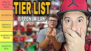 TIER LIST CON I PIÙ GRANDI PIPPONI DELLA STORIA DEL MILAN (BLEAH!) - SICKWOLF e TOTAL FRED