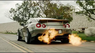 Flame Spitting R35 GTR | Hunter Jade [4K]