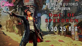 DmC Devil May Cry: DE - No Major Glitches NG Human - 1:30:35 RTA