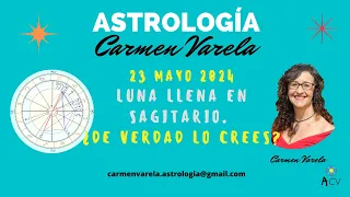 Luna llena en Sagitario ♐mayo 2024. ¿De verdad lo crees? ⭐❤️#astrologia