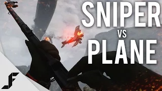 SNIPER vs PLANE - Battlefield 1