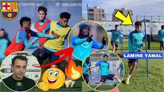 👏Barcelona Set To Include La Masia’s Talents, Lamine Yamal,Alpha Dionko,Hector Fort…,To 1st Team