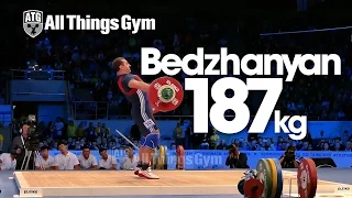 David Bedzhanyan 187kg Snatch Almaty 2014 World Weightlifting Championships