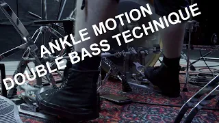 Training the Ankle Motion Double Bass Technique