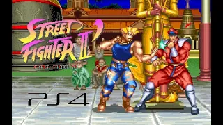 Street Fighter II' Hyper Fighting playthrough (PS4) (1CC)