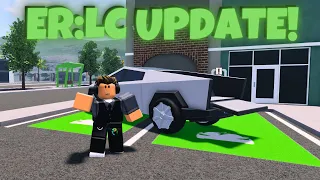 New ER:LC UPDATE! CyberTruck, Police Tasers, DOT Calls and MORE! (Roblox)