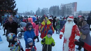 НОВОПОЛОЦК -21. 12. 2018. Торжественное открытие городской Новогодней ёлки