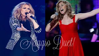 Celine Dion and Lara Fabian - Adagio