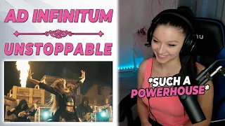 AD INFINITUM - Unstoppable (Official Video) | Napalm Records | First time Reaction