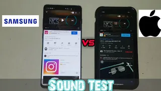 iPhone 11 vs Galaxy S10 plus Sound Test 🔊