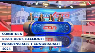 CDN EN VIVO | COBERTURA ELECCIONES PRESIDENCIALES Y CONGRESUALES 2024