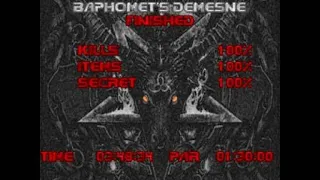 Doom-SIGIL E5M1 Baphomet's Demesne 100% (Ultra Violence)