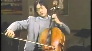 YO-YO MA -- Bach´s Bourree - Suite No. 3