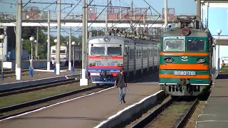 ED9M-0077 | Train No 807 Shostka - Fastiv | ER9M-526 | Train No 816 Kyiv - Konotop