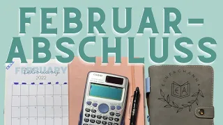 Budgetabschluss💶 | Im Minus?!🧊|Hartz IV-Experiment | Februar 2022🫐 | EinfachAnna