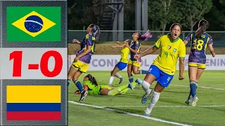 Colombia vs Brazil Highlights | CONMEBOL Femenino SUB-20 2024 Final Grupo | 4.29.2024