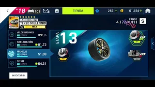 What happens when you have garage level 18 and you exceed 5 million garage points? asphalt 9