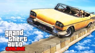 ЭТО ВООБЩЕ РЕАЛЬНО!? ПРОХОДИМ СКИЛЛ-ТЕСТ НА РЖАВОМ ВЕДРЕ ► GTA 5 ONLINE (Угар)