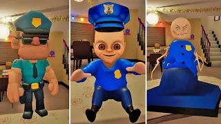 FULL Police Baby VS Police Girl VS Police man