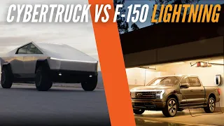 Tesla CyberTruck Vs Ford F-150 Lightning