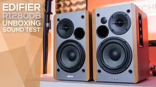 Edifier R1280DB Unboxing, Quick Review, and Sound Test