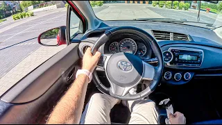 2011 Toyota Yaris [1.4 D-4D DPF 90HP] |0-100| POV Test Drive #1762 Joe Black