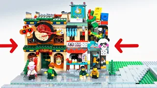 tricks for building a small LEGO city