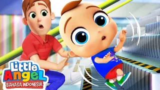 Berkeliling Mall Dengan Aman | Kebiasaan Baik | Kartun Anak | Little Angel Bahasa Indonesia