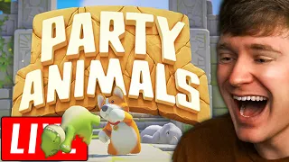 🔴LIVE - PARTY ANIMALS is SUPER FUNNY!