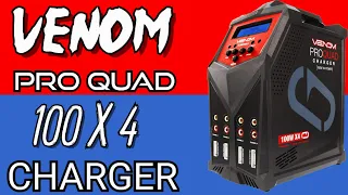 Venom Pro Quad Battery Fast Charger Unboxing And Review