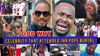 Nigeria Celebrities That Attended Jnr pope Burial