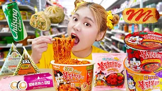 Mukbang 하이유의 편의점 음식 먹방 모음! Korea Convenience Store FIRE NOODLES EATING | HIU 하이유