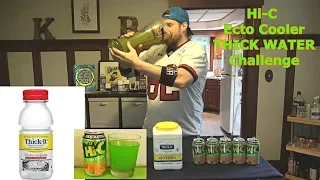 Hi-C Ecto Cooler THICK WATER Challenge (Inspired By: BadlandsChugs & Furious Pete) | L.A. BEAST