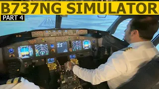 4 - Learning how to fly the Boeing 737-800 - Failed Landing - Pilot Alexander ✈️ 💫