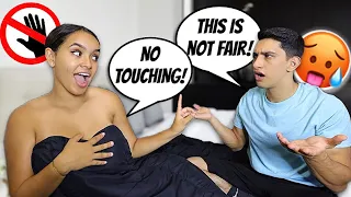 NO TOUCHING FOR 24 HOURS CHALLENGE! $10,000 PRIZE *GETS AWKWARD*