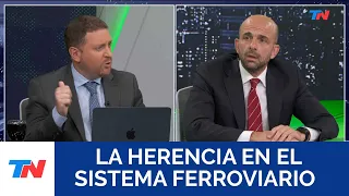 "Se gastaron fortuna en cortar el pasto y en meter punteros en Trenes Argentinos": Franco Mogetta.