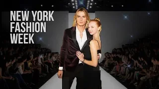 LUKE EISNER MODELS IN NEW YORK FASHION WEEK!!