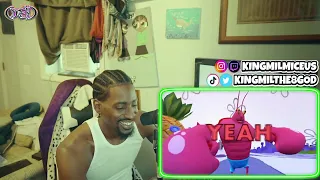 The 8 God Reacts to: Glorb & Larry The Lobster - DUMB BELL (Music Video)