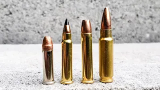 22lr vs 17hmr vs 22mag vs 5.7x28mm - CONCRETE