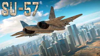 Battlefield 2042: Russian SU-57 Felon Jet Gameplay | AA-11 IR Missile, AA-12 Radar Missile, AGM