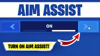 TURN ON AIM ASSIST (2024) | Turn On Aim Assist Fortnite | Aim assist settings fortnite