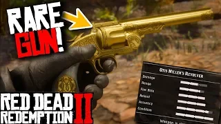 Red Dead Redemption 2 Rare Gold Revolver! Otis Miller Treasure Map | RDR2 Best Gun Guide!