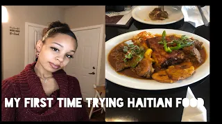 My first time trying Haitian food 🇭🇹