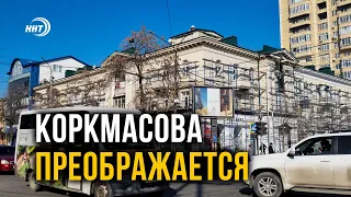 Капремонт многоквартирных домов по улице Коркмасова в Махачкале близится к завершению