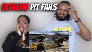 NEW NASCAR FANS React To TOP 10 PIT STOP FAILS of All Time!