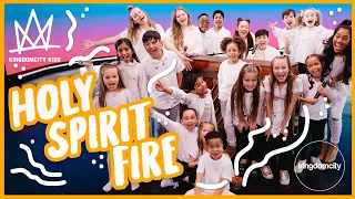 KIDS WORSHIP | KIDS SING-ALONG | Holy Spirit Fire - Kingdomcity Kids