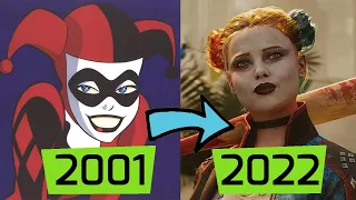 Evolution of Harley Quinn in Games (1993 - 2021)