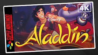 [SNES Longplay] Aladdin | Full Game Walkthrough 4K