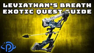 Destiny 2: Shadowkeep - How To Get Leviathan's Breath | Exotic HEAVY Bow!