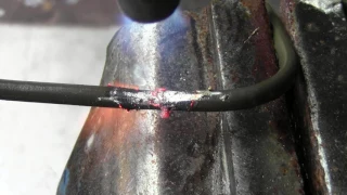 Silver Soldering a Damaged Steel Brake Line with Muggy Weld SSQ-6 56% Silver Brazing Paste